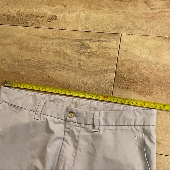 J. Lindeberg Golf Pants Regular Fit Lightweight 34x30 Light Gray Pant Logo - Picture 5 of 12